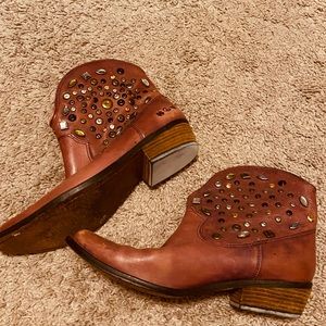 Embellished cowboy booties!
